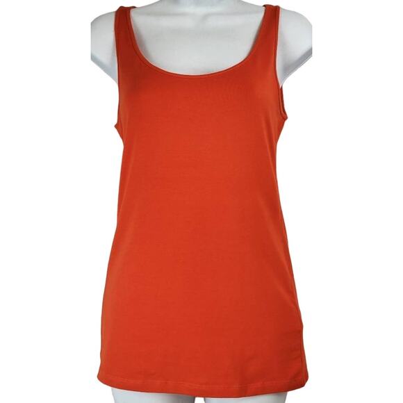 H&M Basic Orange/Red‎ Tank S - Picture 1 of 16